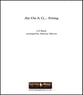 Air on a Groove String Guitar and Fretted sheet music cover
